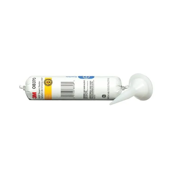 3M MSP Seam Sealer, 08370, Gray Color, General Purpose, , Heavy-Bodied, Moisture-Curing, 310 mL/10.5 fl oz Flexpack