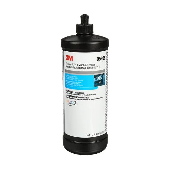 3M Finesse-it II Machine Polish, 05928, 1 qt (32 fl oz/946 mL)