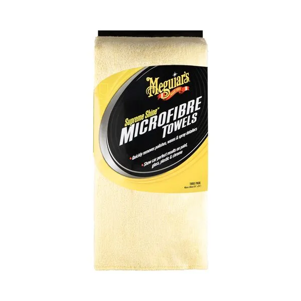 Meguiar's X2020 Supreme Shine Microfiber Towels - 3 Pack