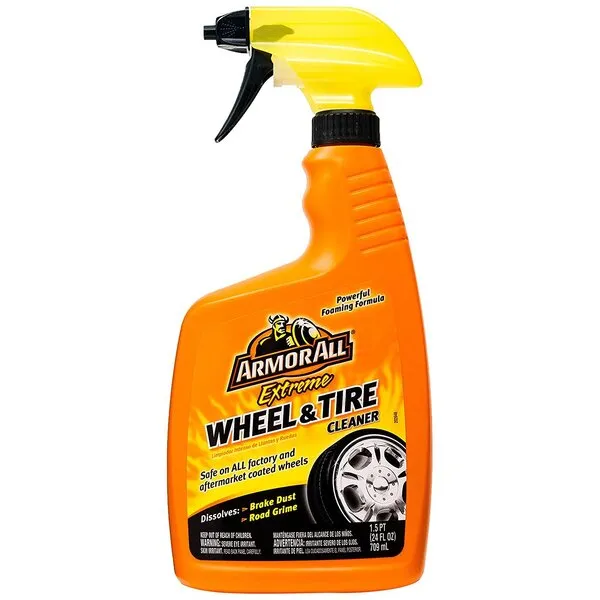 Armor All Extreme Wheel and Tire Cleaner , Car Wheel Cleaner Spray, 24 Fl Oz