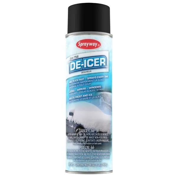 Sprayway SW758 Industrial De-Icer, 16 oz