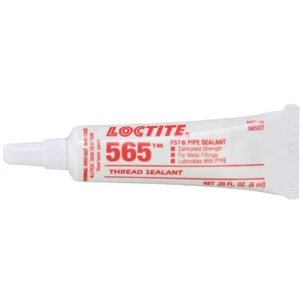 Loctite 565 442-56507 6ml PST Thread Sealant, Controlled Strength, White Color