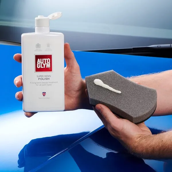 Autoglym Super Resin Polish, 16.9 oz - Removes surface contaminants, Ideal for all paint types and colors, Resin, Polishing Clay