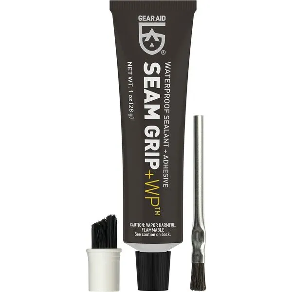 GEAR AID Seam Grip WP Waterproof Sealant and Adhesive for Tents and Outdoor Fabric, Clear