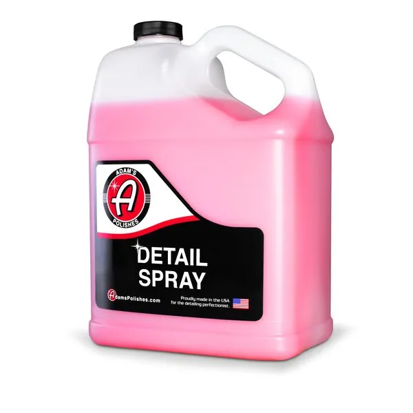 Adam\'s Polishes Detail Spray - Quick Waterless Detailer Spray For Car Detailing | Polisher Clay Bar & Car Wax Boosting Tech | Add Shine Gloss Depth Paint | Car Wash Kit & Dust Remover (Gallon)