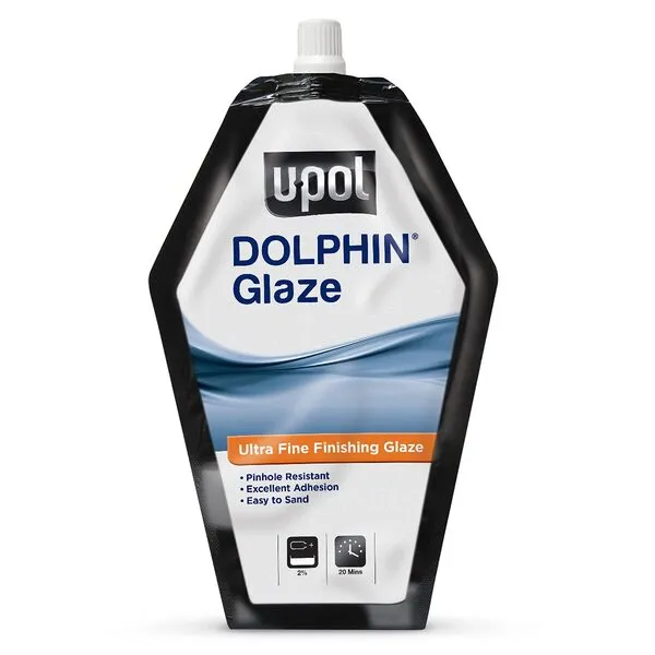 U-Pol Products 0714 DOLPHIN GLAZE Self-Leveling Polyester Finishing - 440ml