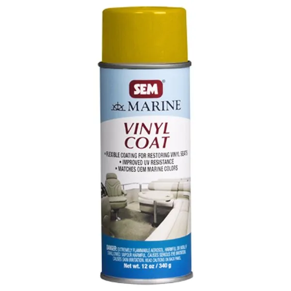 SEM M25223 Stingray Yellow Marine Vinyl Coat - 12 oz.