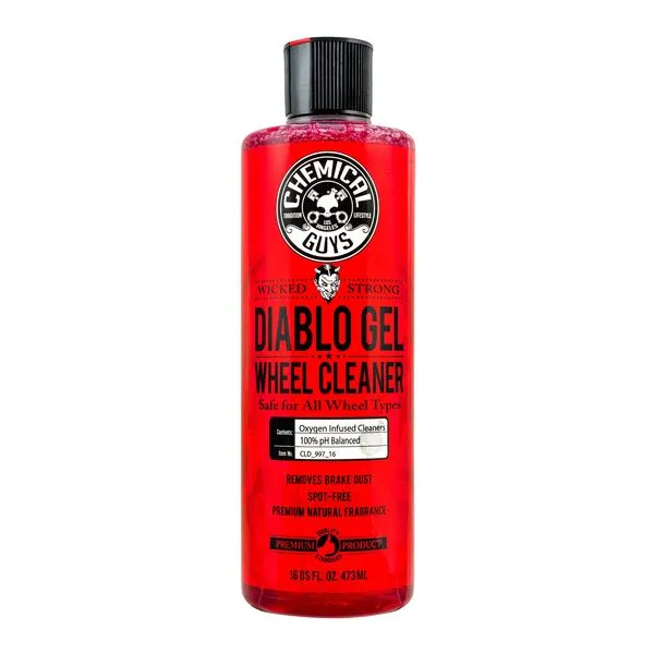 Chemical Guys CLD_997_16 Diablo Gel Oxygen Infused Foam Wheel And Rim Cleaner, Concentrated (Safe on All Wheel & Rim Finishes), for Cars, Trucks, SUVs, Motorcycles, RVs & More 16 fl oz