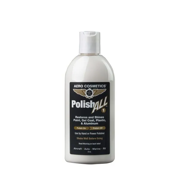 Polish All Aircraft Grade Paint, Aluminum & Plastic Window Polish for Your Car Boat RV Motorcycle 8oz …