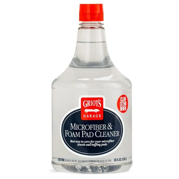 Griot\'s Garage 11078 Micro Fiber and Foam Pad Cleaner 35oz, White