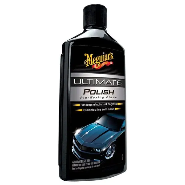 Meguiar\'s G19216EU Ultimate Car Polish Pre-Waxing Glaze 473ml. For deep reflections and maximum gloss