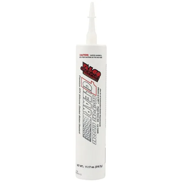 Valco Cincinnati 71112 Clear All-in-One Silicone with Nozzle - 11.17 oz. Cartridge