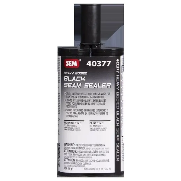 SEM 40377 Black Heavy Bodied Seam Sealer - 7 oz.