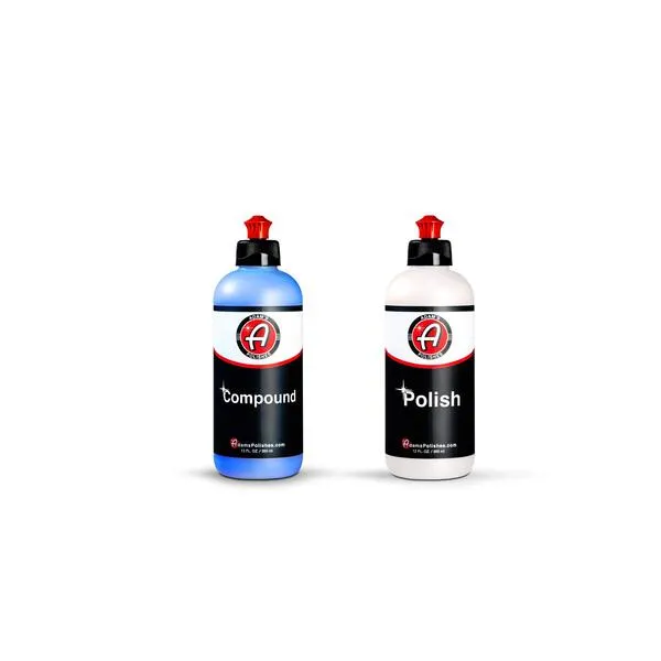 Adam's Polishes 2-Step Polishing System, 12oz - Cutting & Polishing for Clear Coat, Gel Coat, Single Stage Finishes