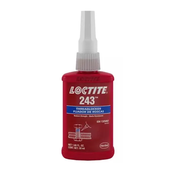 Loctite 1329467 243 Blue Medium Strength Threadlockers, 1.69 Ounces, 50 mL, 3/4