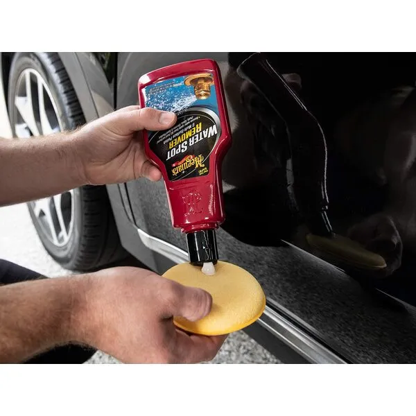 Meguiar’s Water Spot Remover - Water Stain Remover and Polish for All Hard Surfaces - A3714, 16 oz