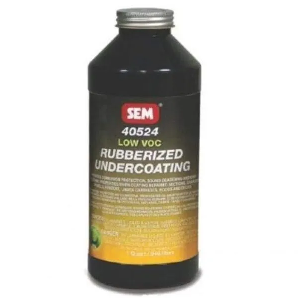 SEM 40524 Low VOC Rubberized Undercoating Aerosol - 1 Quart