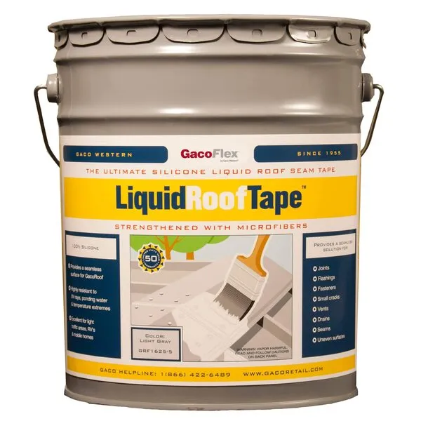 Heng\'s HGF1625-5 Gaco Silicone Liquid Roof Tape