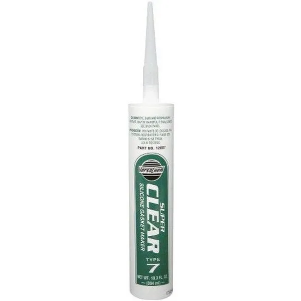 Versachem 12007 1200 Series Clear Silicone - 10.3 oz.