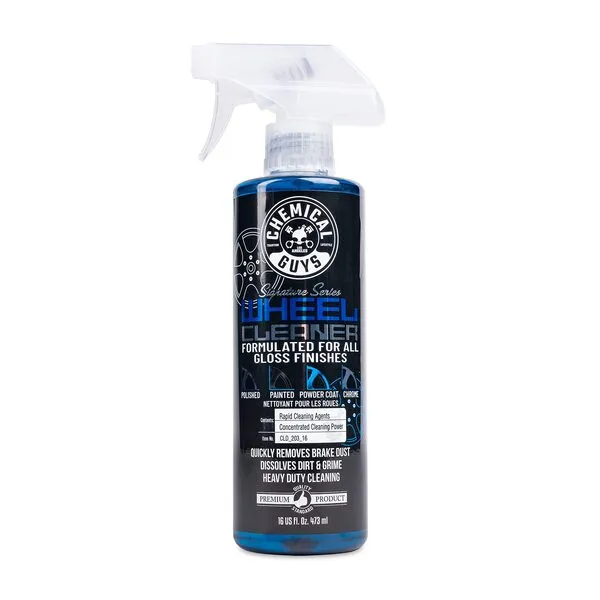 Chemical Guys CLD_203_16 Signature Series Wheel Cleaner, Formated For All Gloss Finishes, Safe for Cars, Trucks, SUVs, Motorcycles, RVs & More 16 fl oz