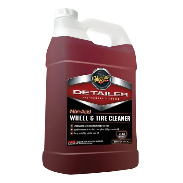MEGUIAR'S D14301 Non Acid Tire & Wheel Cleaner, 1 Gallon, 128. Fluid_Ounces