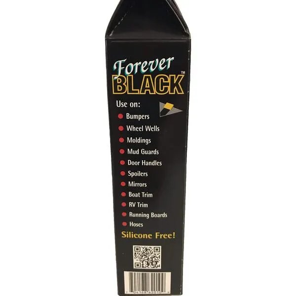 Forever Black Bumper & Trim Kit (NEW Improved Formula & Larger Size)