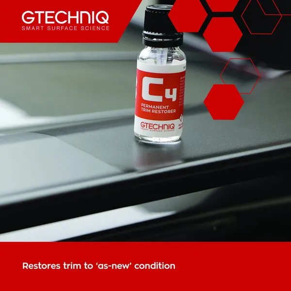 Gtechniq C4 Permanent Trim Restorer 15ml