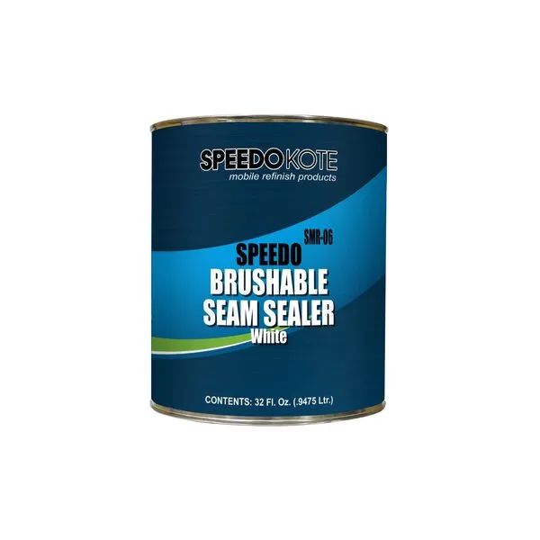 SpeedoKote SMR-06 - Fast Dry White Brushable Seam Sealer, Nice Brush Grade, 32 oz. Quart