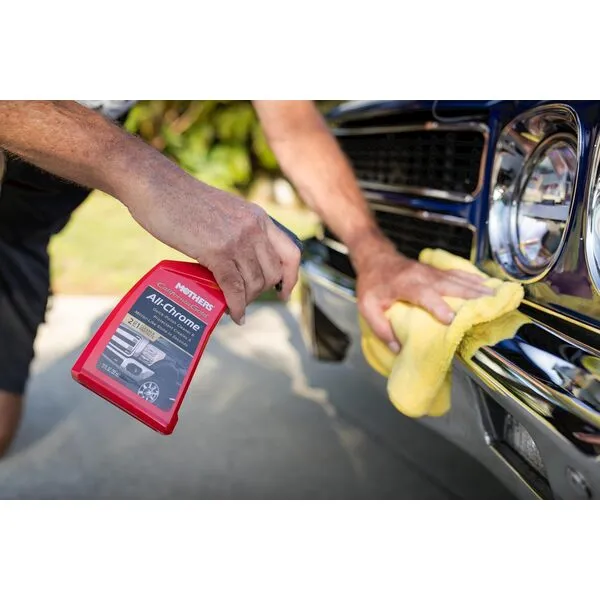 Mothers 05222 California Gold All Chrome Polish, 12 oz.