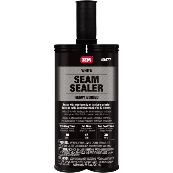 SEM 40477 White Heavy Bodied Seam Sealer, 7 oz