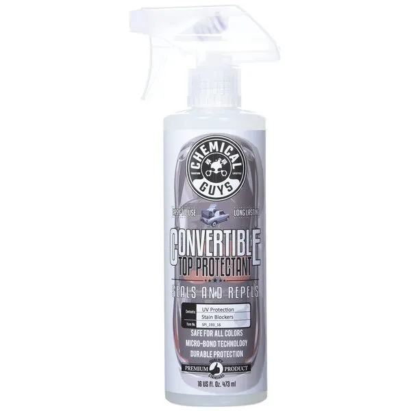 Chemical Guys SPI_193_16 Convertible Top Protectant and Repellent, (Helps Prevent Fading & Discoloration on Fabric Sot Tops) 16 fl oz (Packaging May Vary)