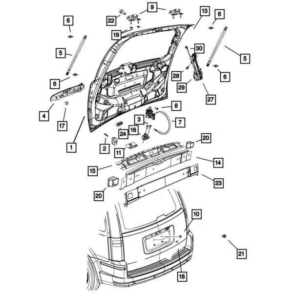Mopar Performance 5109628AA MOPAR Pad
