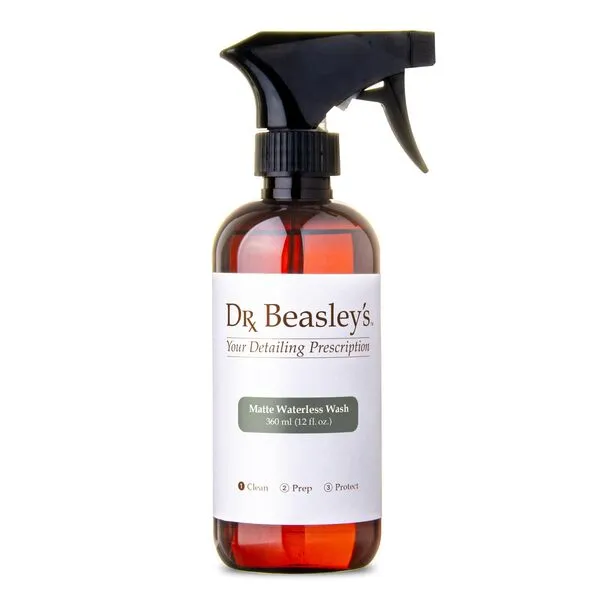 Dr. Beasley\'s Matte Waterless Wash - 12 oz., High Lubricity Formula, Made for All Matte Finishes, Readily Biodegradable
