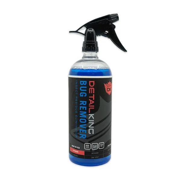 Detail King Bug Remover - One-Step, Fast Acting, All Surface Bug Remover and Bug Cleaner for Cars - 32 Oz