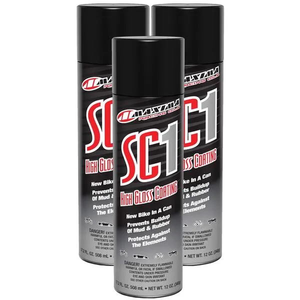 Maxima 78920-3PK SC1 High Gloss Coating 51.6 FL. OZ. 1524 mL - NET WT. 36 OZ. (1020g), 3-Pack