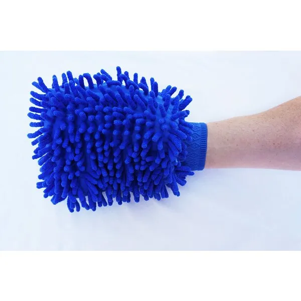 Best Microfiber Chenille Car Wash Mitts from MH Premier Products, A Great Seller Double Sided Glove, Best Chubby Strands That Hold Loads of Soapy Water, Enhance Your Washing Experience Now!