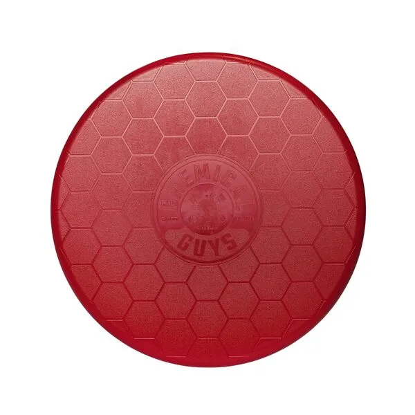 Chemical Guys IAI518 Car Wash Bucket Lid, Red (Can Be Used as Seat, Storage, Etc) - Fits Chemical Guys Bucket & Other Standard Buckets; Bucket Not Included