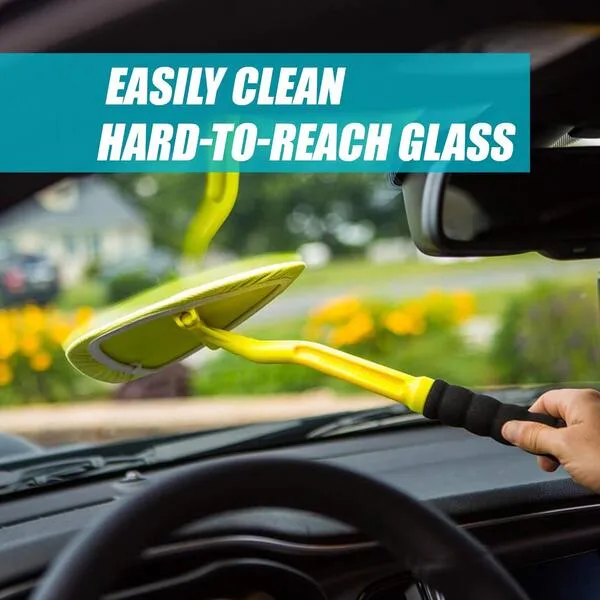 Invisible Glass 99031 Reach and Clean Tool Combo Kit with Windshield Wand Cleaning Tool for Hard-to-Reach Places and Invisible Glass Premium Glass and Window Cleaner for Auto and Home
