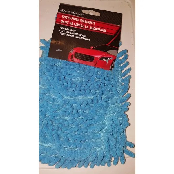 Driver's Choice Drivers Choice Microfiber Washmitt 9in x 5in;blue