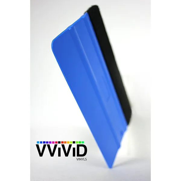 VViViD Clear Paint Protection Bulk Vinyl Wrap Film 12 Inches x 120 Inches Including 3M Squeegee and Black Felt Applicator