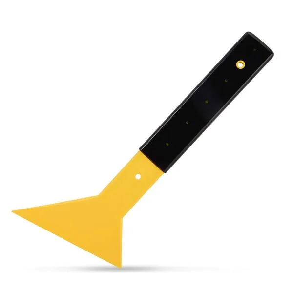 EHDIS Window Tint Squeegee Long Handle Scraper Tool Triangle Slim Foot Tinting Squeegee Windshield Snow Frost Ice Removal Tool for Cars Trucks Window Film Installation Applicator Tool