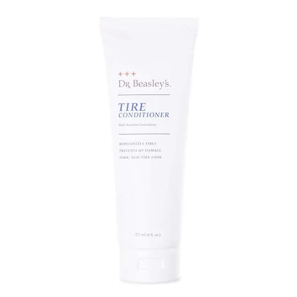 Dr. Beasley's Tire Conditioner 8 fl oz - Keeps Tires Looking New, Prevents Fading & Cracking, Resists UV, Restores Moisture & Color, Control Level of Shine, Easy to Apply
