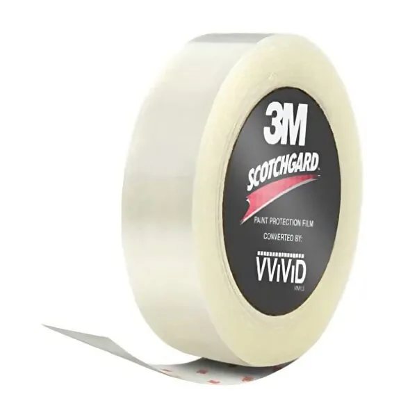 VViViD 3M Clear Paint Surface Protection Vinyl Wrap 2 Inch Wide Tape Roll (2 Inch x 96 Inch)