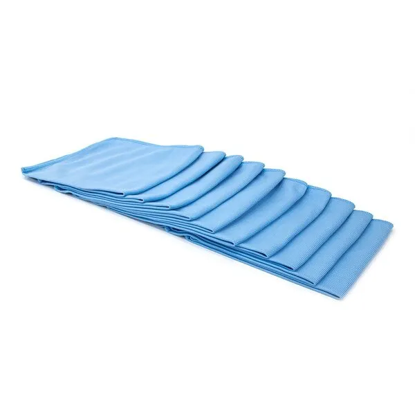 Bulk Pack [Smooth Glass] Microfiber Window, Mirror and Glass Towel (16\