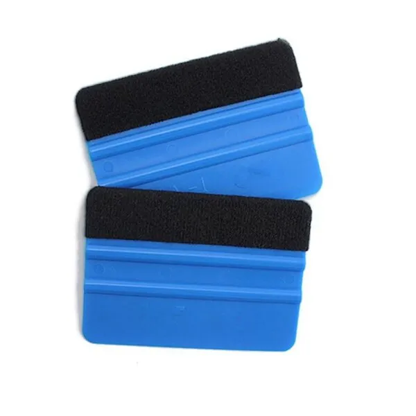 R-Minas 2Pcs Squeegee Car Film Soft Felt Edge Window Glass Decal Applicator