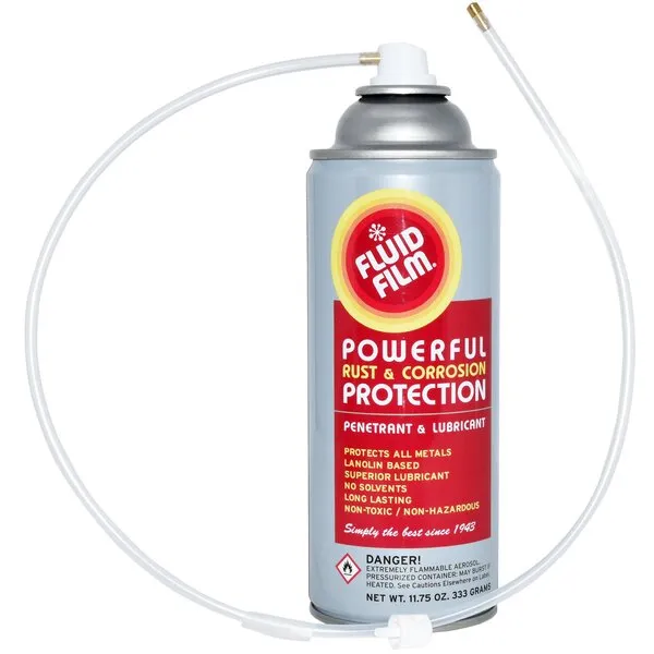 Fluid Film 11.75 oz. Spray 3-Pak, Spray can Extension Wand, Bonus Number 1 in Service Wallet Size Tissue Pack