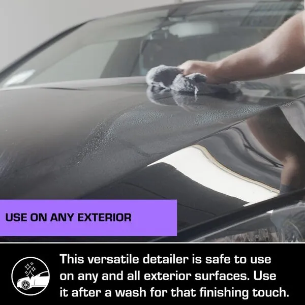 Ethos Finish Shine - Ceramic Detail Spray| Spray Wax For Car Detailing Quick Detail Car Wax | Waterless Car Cleaning & Hydrophobic Polymers | Clay Bar Lubricant | Ceramic Coating & Sealant