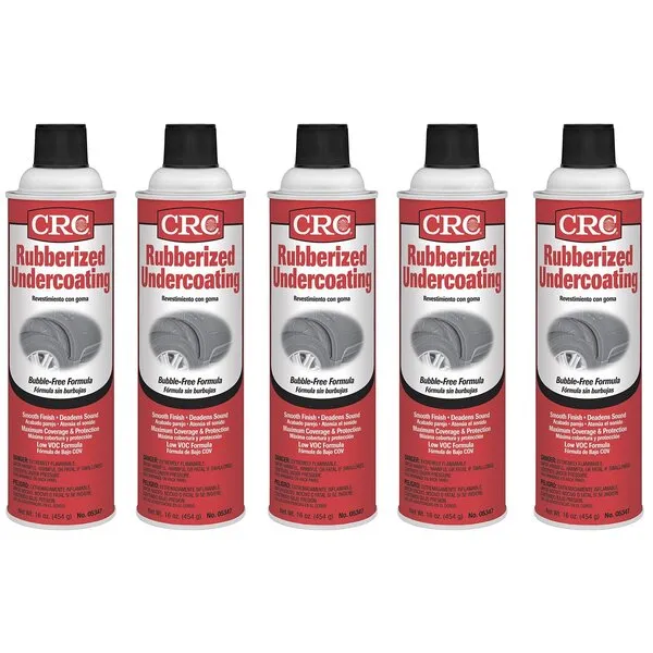 CRC Barkleen CRC 05347 Rubberized Spray Undercoating - 16 Wt Oz. (5)