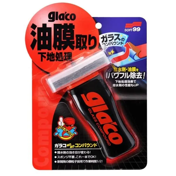 SOFT99 Glaco Glass Compound Roll On 100ml