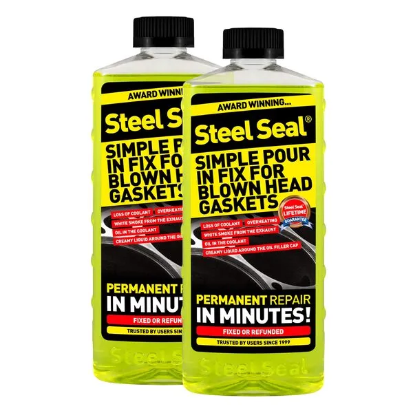 Head Gasket Sealer for 8 Cylinder Engines - Steel Seal